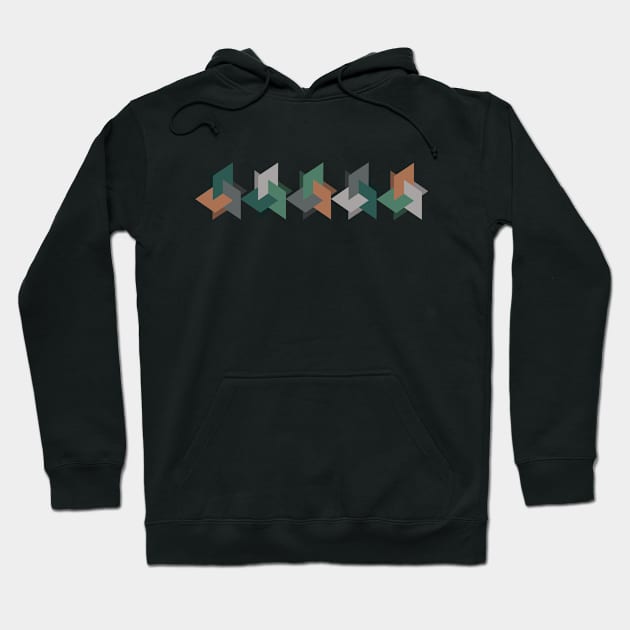 Star Origami 2 Hoodie by Bubba C.